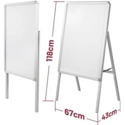 PrixPrime - Cavalletto Pubblicitario Tipo Pannello Per Poster A1 635x885x20 Mm -Ufficio E Casa 90823519 4