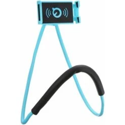 Supporto Universale Per Smartphone, Collo Sospeso, Rotazione Libera Della Staffa Pigra Multifunzionale (blu) -Ufficio E Casa 90982766 5