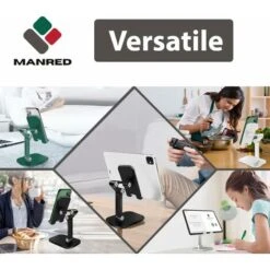 Supporto Per Telefono Da Scrivania Supporto Per Telefono Da Scrivania Universale Supporto Per Telefono Da Scrivania Antiscivolo Regolabile (rosa) -Ufficio E Casa 90982811 4