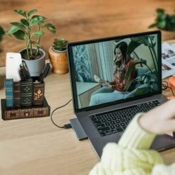 Portapenne In Legno, Portapenne In Legno Vintage, Portapenne Multifunzionale, Organizer Da Scrivania A Forma Di Libro In Legno, Portapenne Per Trucco Con Cassetto, Adatto Per Casa, Ufficio -Ufficio E Casa 92045246 5