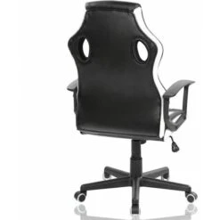 Sedia Poltrona Gaming Scrivana Ufficio Casa Regolabile Girevole Direzionale Bian -Ufficio E Casa 93984215 4