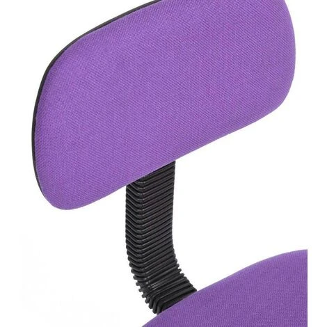 Sedia Poltrona Operativa Con Ruote Ufficio Cameretta Stanzetta In Tessuto Viola 6 Sedia Poltrona Operativa Con Ruote Ufficio Cameretta Stanzetta In Tessuto Viola - immagine 4