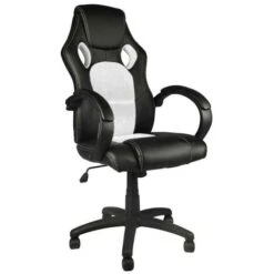 Sedia Poltrona Da Ufficio Direzionale Ruote Girevoli Sportiva Racer Gaming Grey