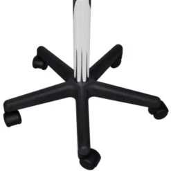 Sgabello Da Ufficio Rosso VidaXL -Ufficio E Casa 947371 4