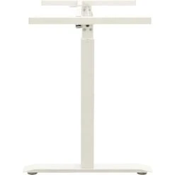 Nova Telaio Scrivania Altezza Regolabile Manuale A Manovella Disponibili Vari Colori Colore : Bianco -Ufficio E Casa 95672180 4