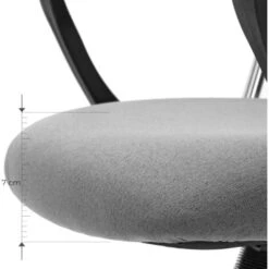 Songmics Sedia Da Ufficio, Poltrona Da Ufficio Ergonomica, Sedia Girevole E Rivestita In Tessuto, Regolabile In Altezza E Inclinazione Libera, Portata Max 120 Kg, Seduta Imbottita, Grigio 10 Songmics Sedia Da Ufficio, Poltrona Da Ufficio Ergonomica, Sedia Girevole E Rivestita In Tessuto, Regolabile In Altezza E Inclinazione Libera, Portata Max 120 Kg, Seduta Imbottita, Grigio -Ufficio E Casa 96923249 4