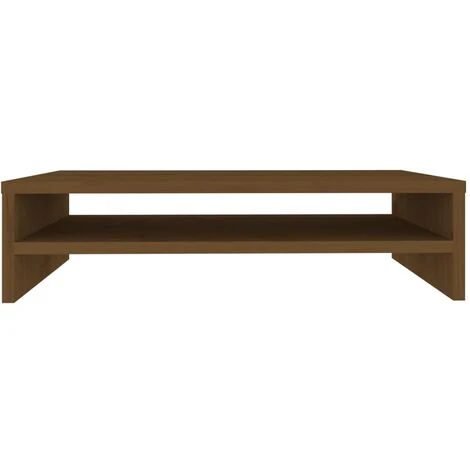Nova Supporto Per Monitor Nero 50x24x13 Cm In Legno 2 Scomparti Inferiori Vari Colori Colore : Marrone Scuro 7 Nova Supporto Per Monitor Nero 50x24x13 Cm In Legno 2 Scomparti Inferiori Vari Colori Colore : Marrone Scuro - immagine 5