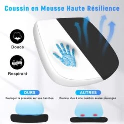 Naspaluro Sedia Ufficio Bracciolo Regolabile, Poltrona Ergonomica In Rete Traspirante Con Supporto Lombare, Schienale Reclinabile E Altezza Regolabile, Rotelle Girevoli A 360°, Nero -Ufficio E Casa 98925634 4